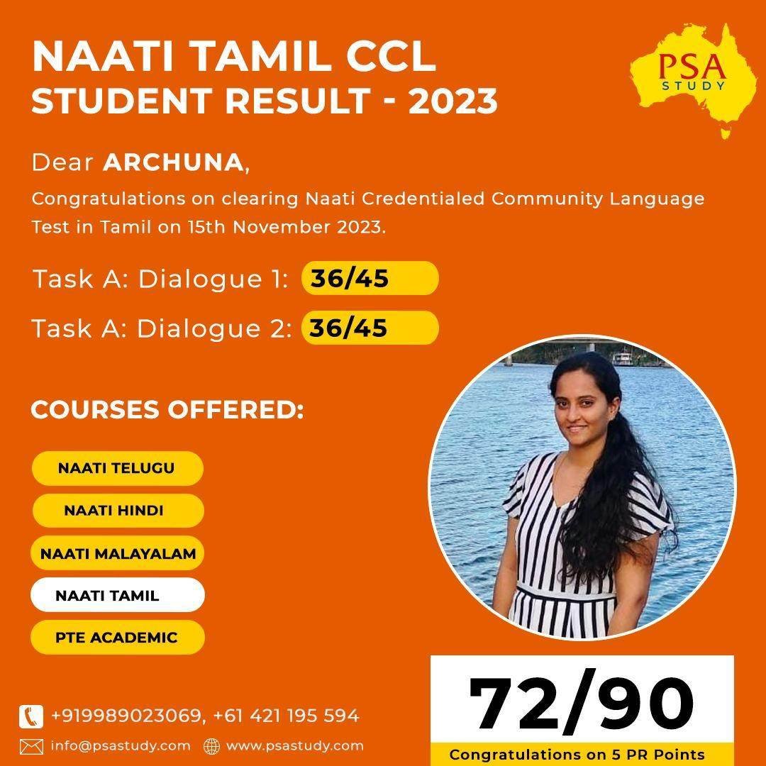 NAATI ccl Tamil course