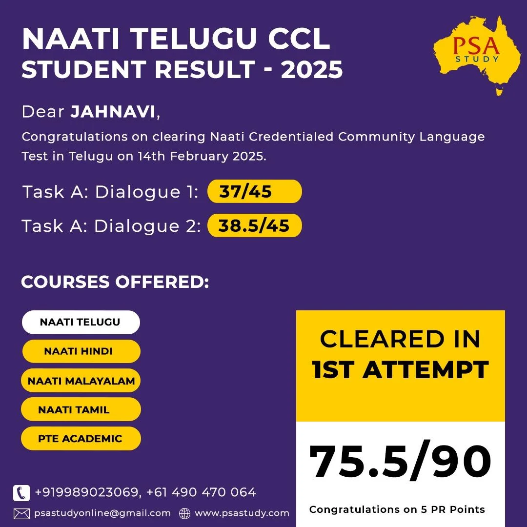 Naati ccl