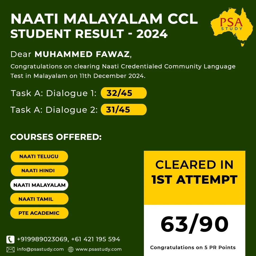 Naati ccl