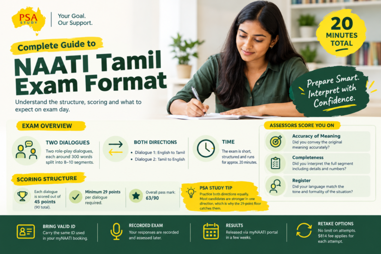 naati tamil exam format