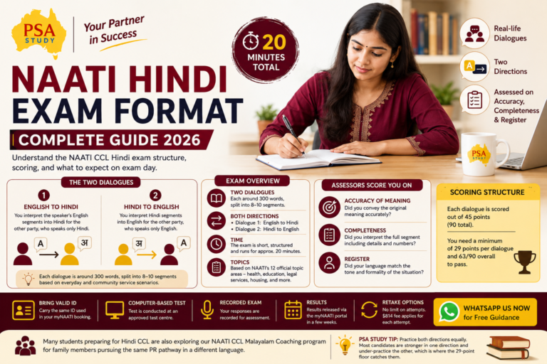 naati hindi exam format